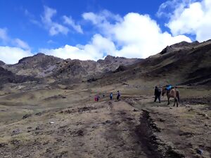 Qué es el trek del Salkantay.