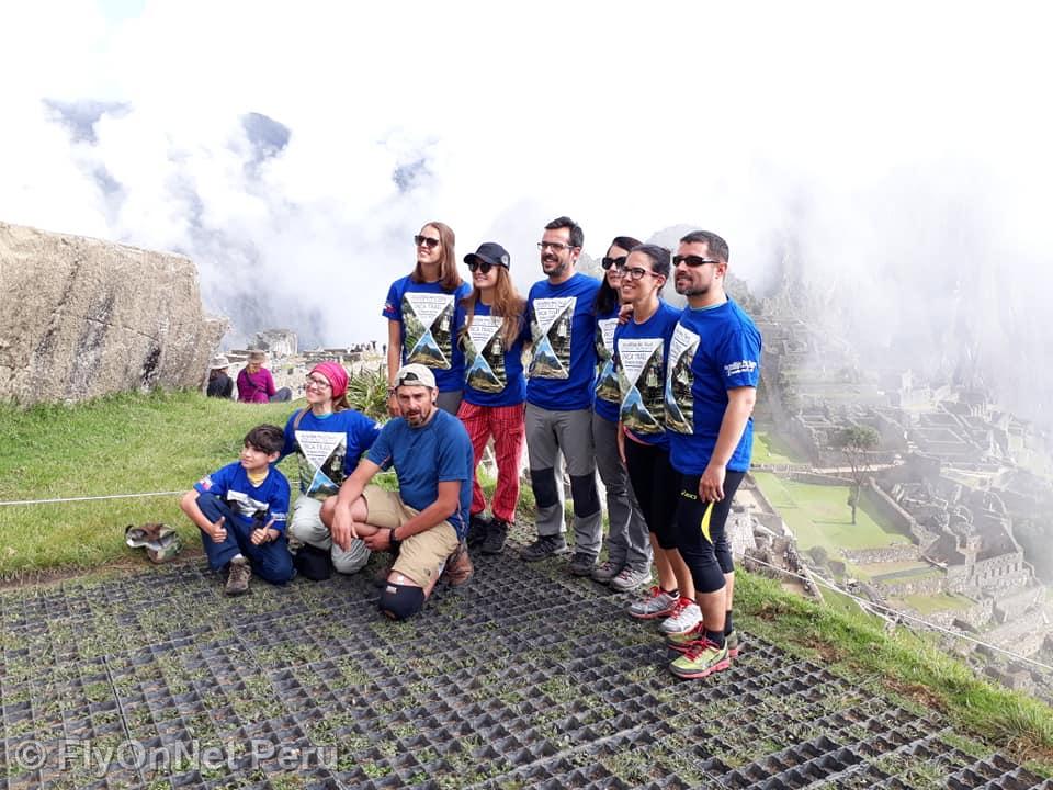 Álbum de fotos: El grupo en Machu Picchu